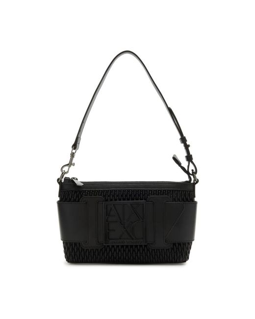 ARMANI EXCHANGE Black Shoulder Bags