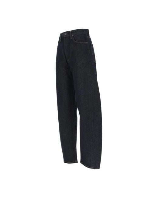 Agolde Blue Loose Fit Jeans