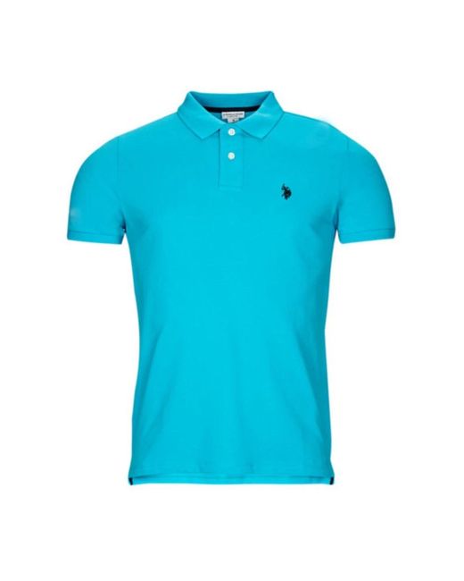 U.S. POLO ASSN. Blue Polo Shirts for men
