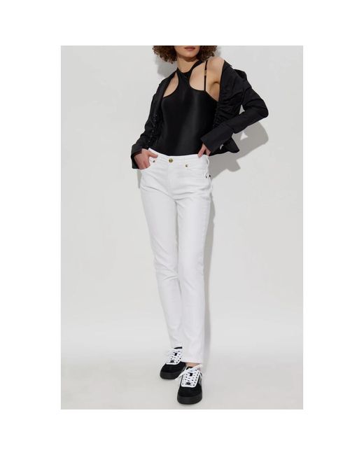 Versace Jeans Couture Gray Skinny Fit Jeans