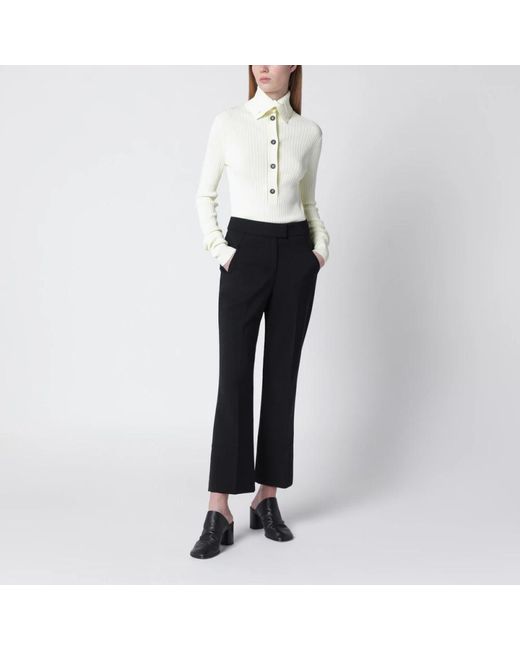 Entire studios Step Hem Pants in het Black