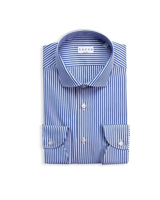 Xacus Blue Formal Shirts for men