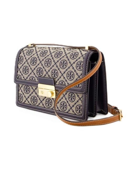 Tory Burch Metallic T Monogram Shoulder Bag