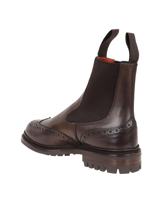 Shoes > boots > chelsea boots Tricker's en coloris Brown