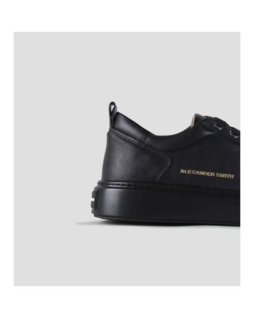 Alexander Smith Black Sneakers for men