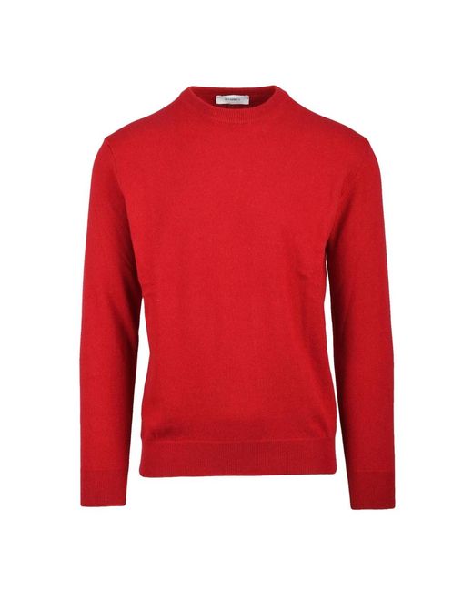 REFABRICS Red Cashmere Knitwear for men