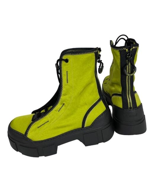 Lace-Up Boots di Vic Matié in Green