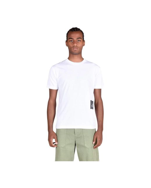 Stone Island Baumwoll t-shirts in White für Herren
