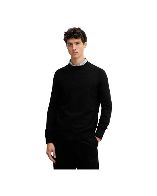 Joop! Rundhals-Pullover in Black für Herren