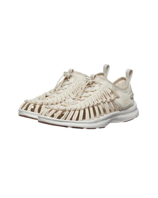 Flat Sandals di Keen in Natural da Uomo