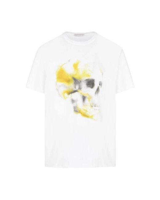 Alexander McQueen White T-Shirts for men