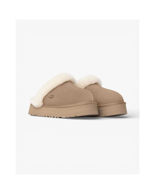 Slippers Ugg en coloris Natural