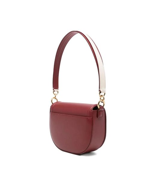 Bally Red Shoulder Bags