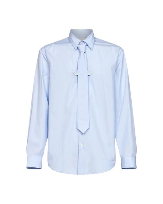 Dries Van Noten Blue Formal Shirts for men