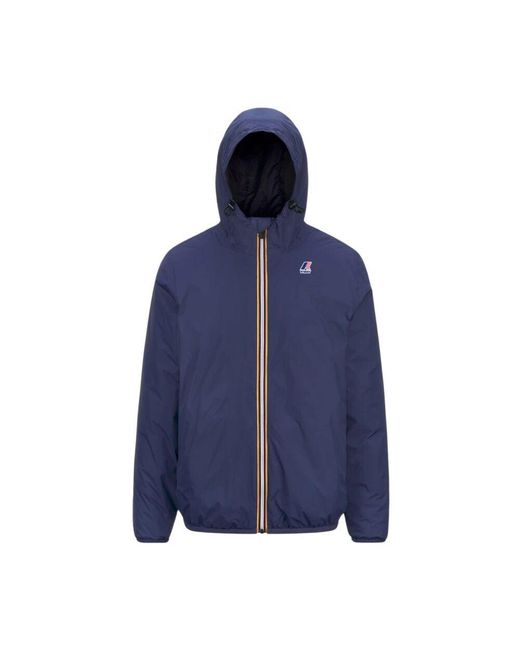 K-Way Le Vrai 4.0 Claude Warm Leichte Jacke in Blue für Herren