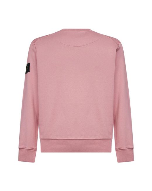 Stone Island Pink Sweatshirts for men