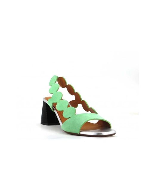 Chie Mihara Green High Heel Sandals