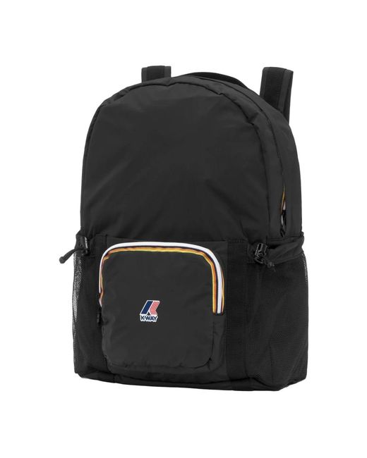 K-Way Black Backpacks