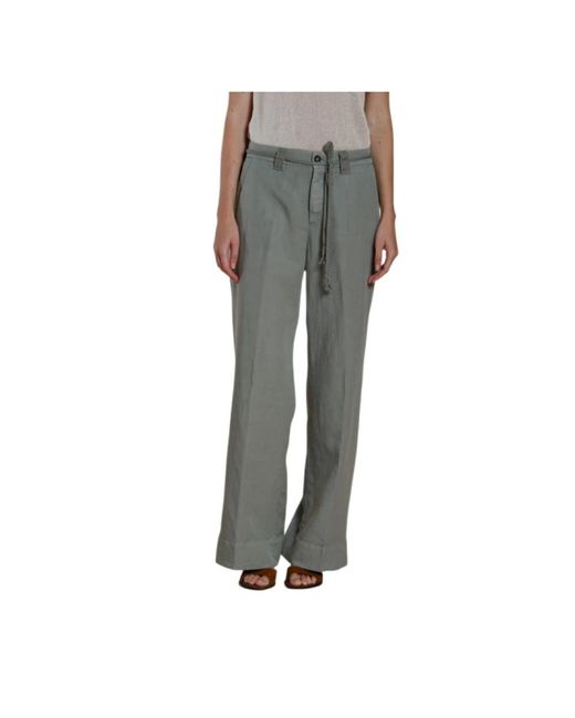 Mason's Gray Wide Trousers