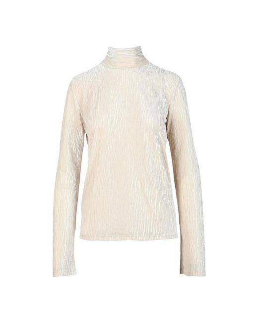 Forte_forte Natural Turtlenecks