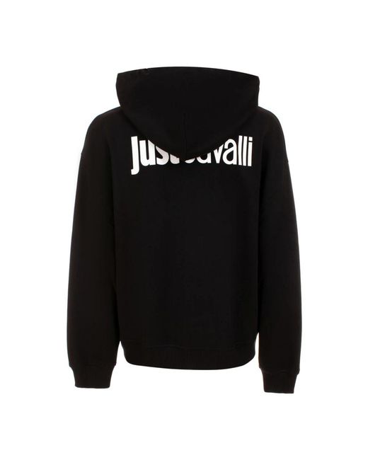 Just Cavalli Black Zip-Throughs for men