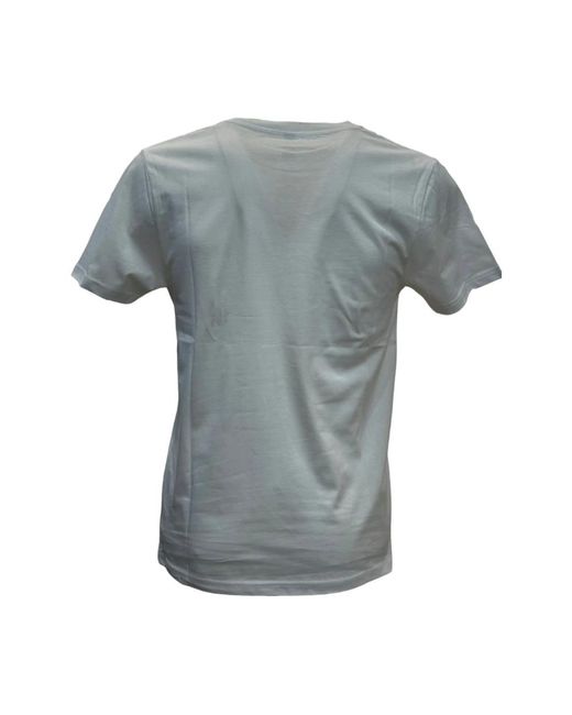 Moschino Lässiges baumwoll t-shirt in Gray für Herren