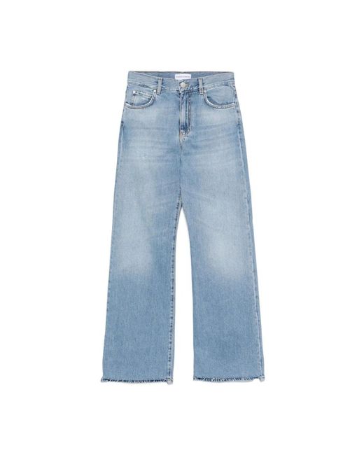 Pinko Blue Wide Jeans