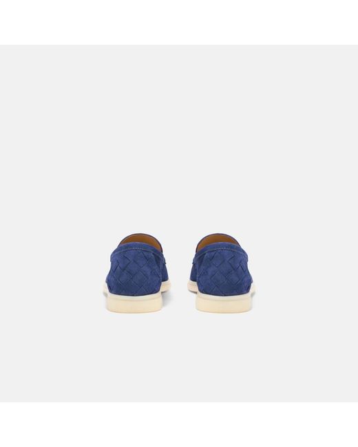 Scarosso Blue Loafers for men