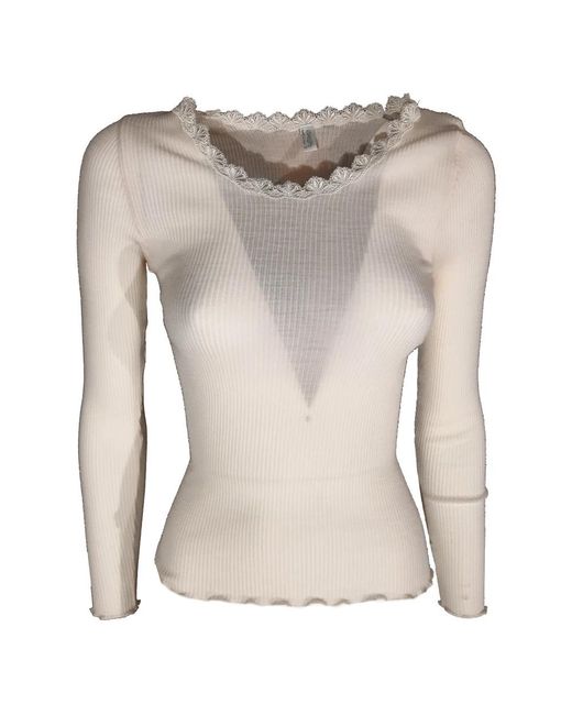 Lisanza Gray Round-Neck Knitwear
