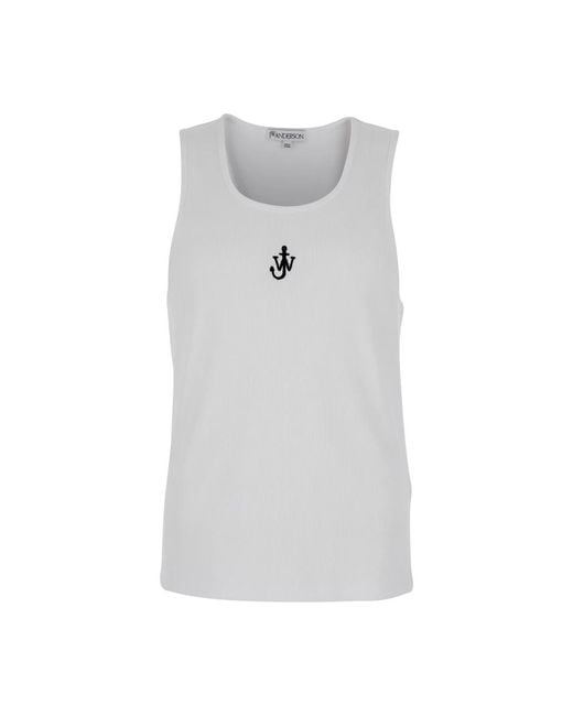 Sleeveless Tops J.W. Anderson de hombre de color Gray