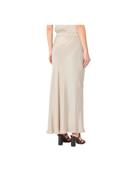 Maxi Skirts Max Mara de color Natural