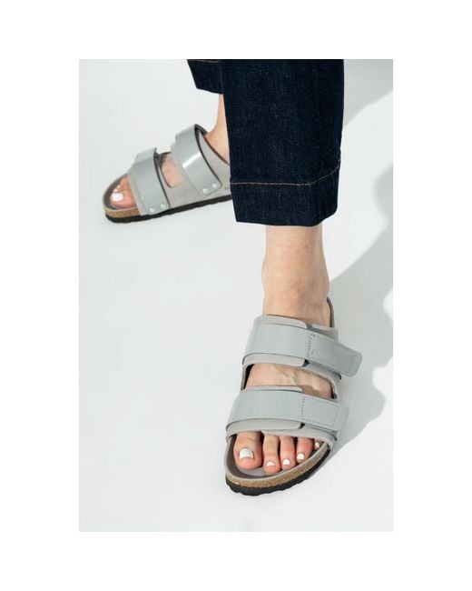 Birkenstock Gray Sliders