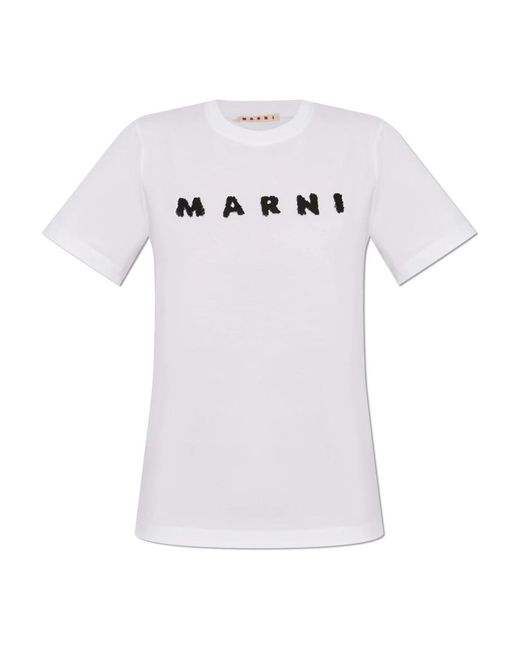 Marni T-Shirts in het White