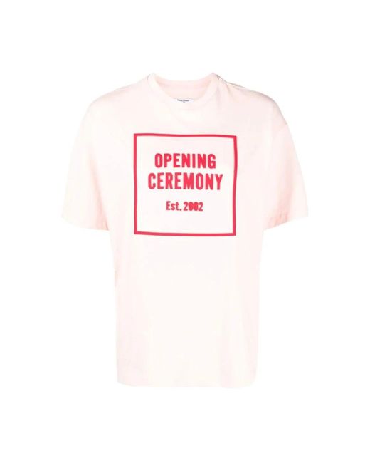 Opening Ceremony Pink T-Shirts