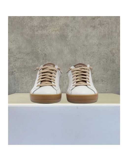 P448 White Sneakers for men