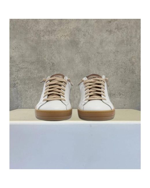 P448 White Sneakers for men