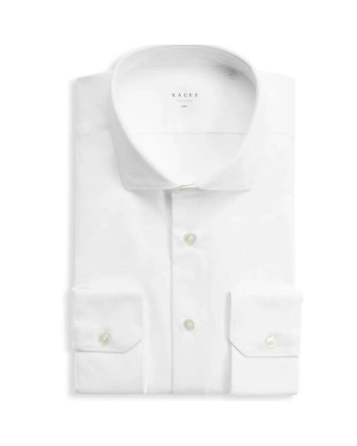 Xacus Overhemden ,Wit Shirts Wit in het White voor heren