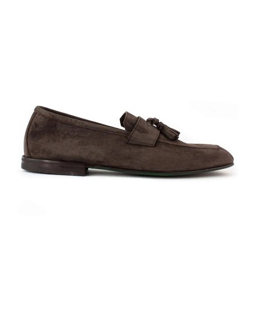 Green George Brown Loafers for men