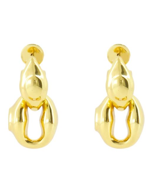 Patou Metallic Earrings