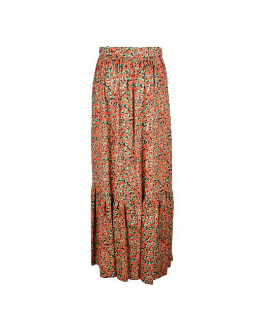 Falda De Algodón Gonna, Mujer, Talla L'Autre Chose de color Brown