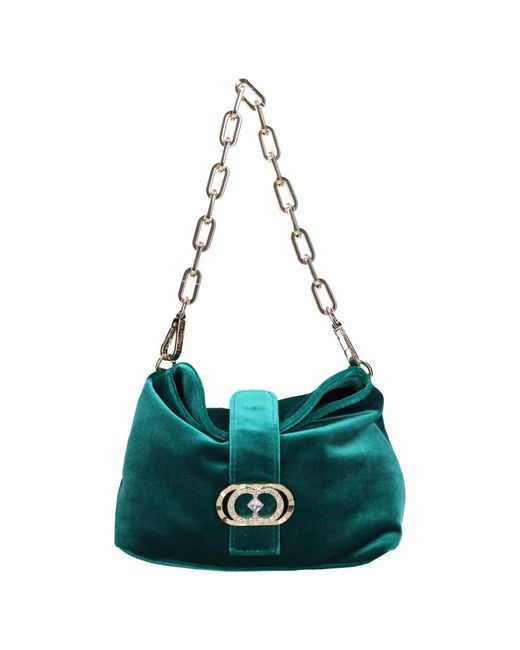 La Carrie Green Shoulder Bags