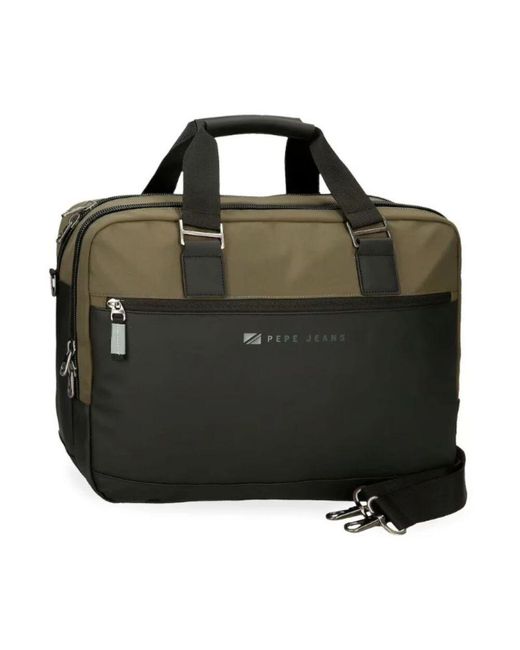 Pepe Jeans Black Jarvis Tablet Organizer Tasche