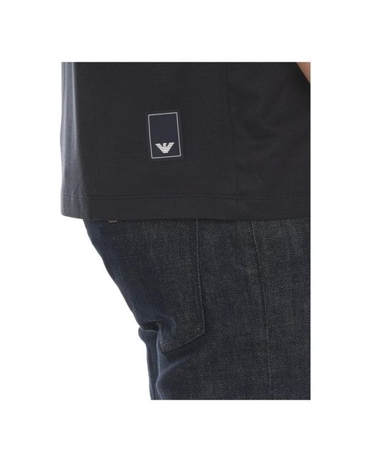 Emporio Armani Black T-Shirts for men