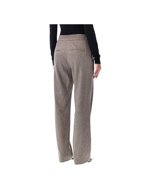 Loulou de Saison Gray Wide Trousers
