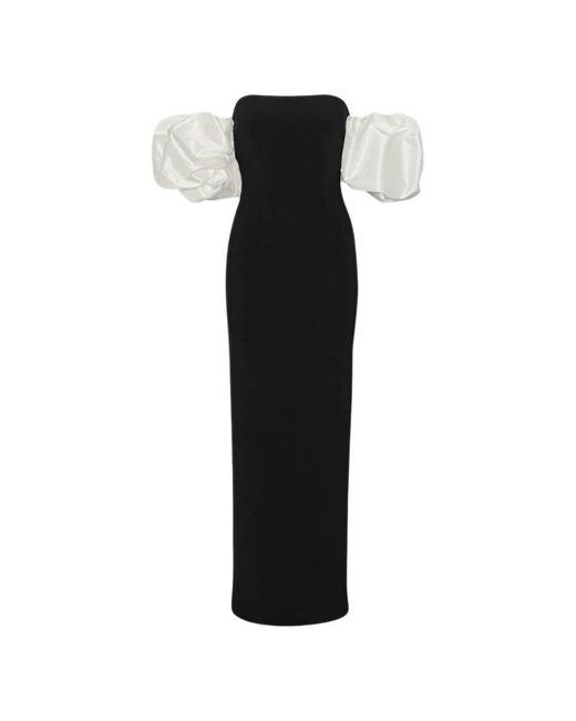 ROTATE BIRGER CHRISTENSEN Black Maxi Dresses