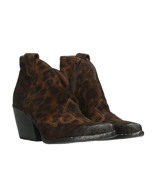 Elena Iachi Black Cowboy Boots