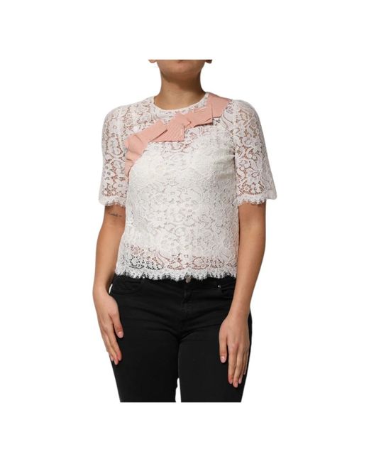 Dolce & Gabbana Gray Blouses