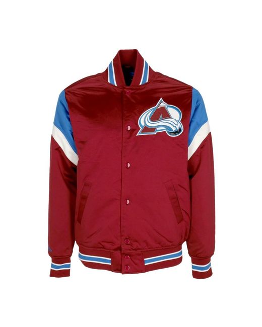 Mitchell & Ness Red Bomber Jackets for men