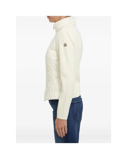 Moncler White Light Jackets