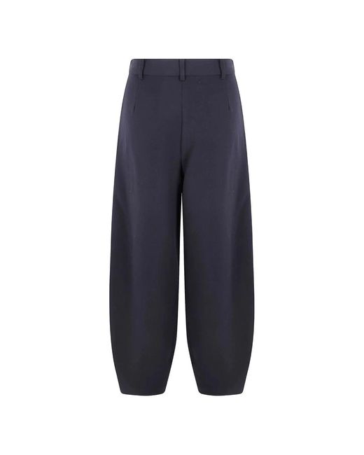 By Malene Birger Blue Wide Trousers
